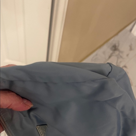 Prada Sky Blue Cosmetic Bag - Picture 5 of 7